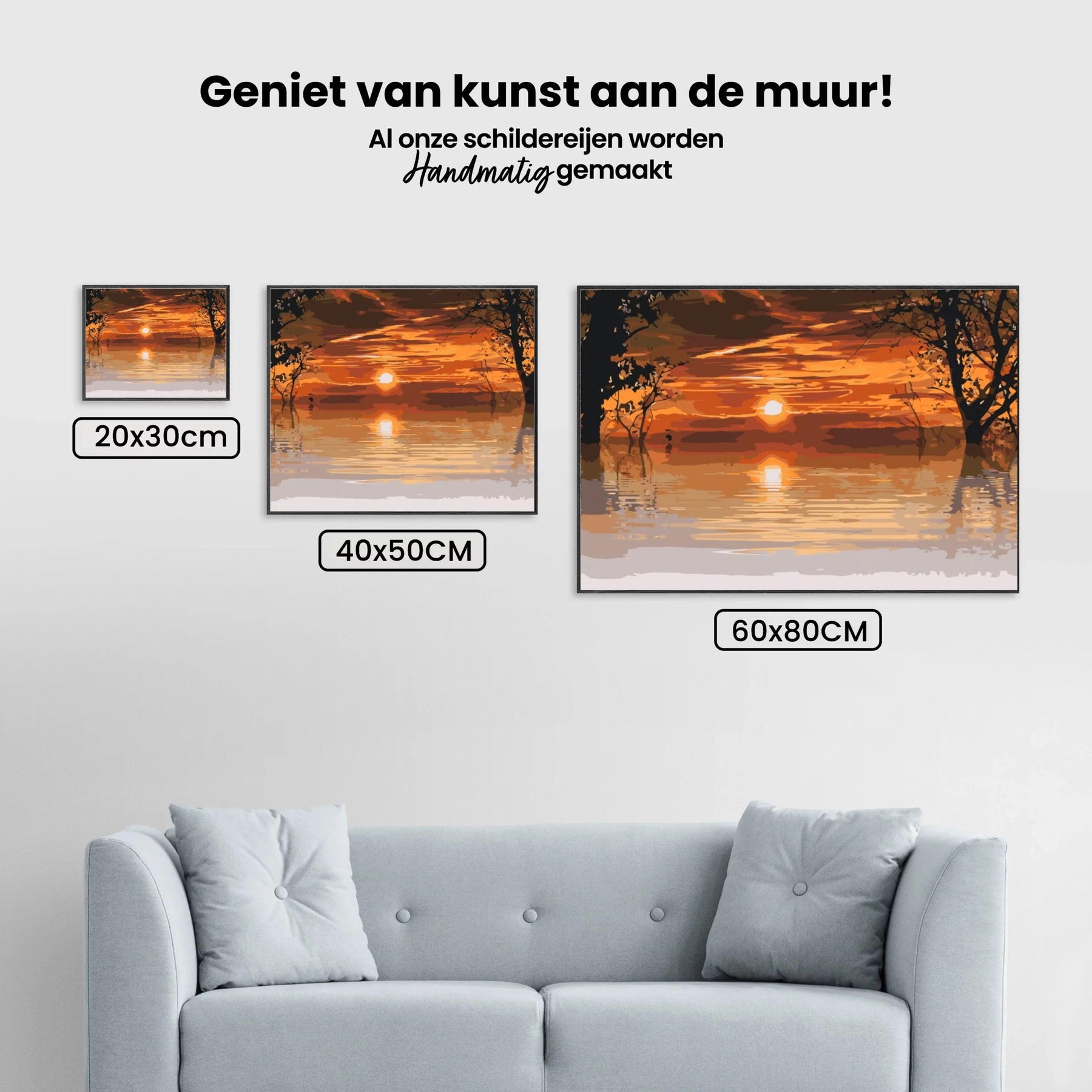 Diamantmalerei - Magischer Sonnenuntergang - SEOS Shop ®