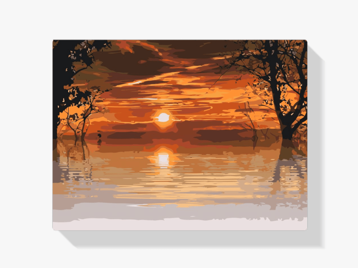 Diamantmalerei - Magischer Sonnenuntergang - SEOS Shop ®