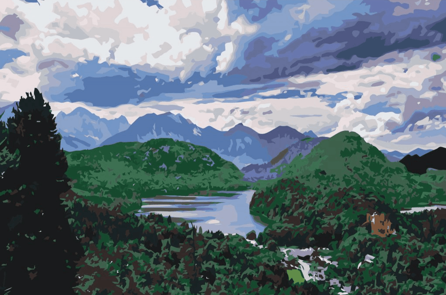 Diamond Painting - See in den Alpen - SEOS Shop ®