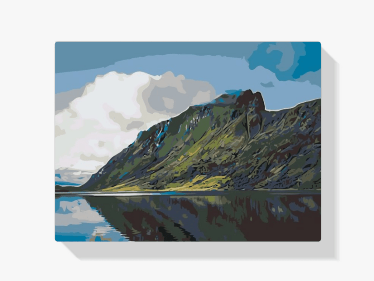 Diamond Painting - See in den Bergen, Fjord - SEOS Shop ®