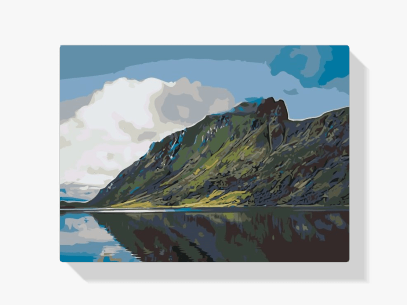 Diamond Painting - See in den Bergen, Fjord - SEOS Shop ®