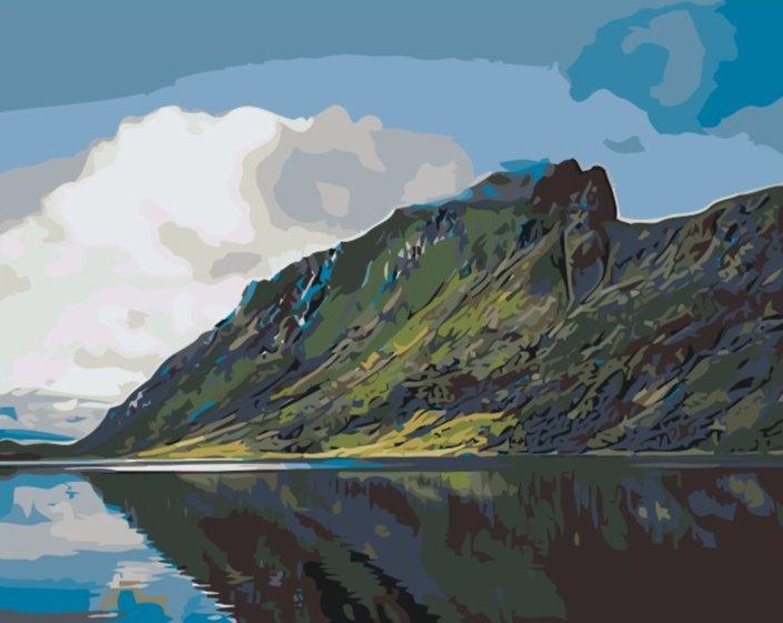 Diamond Painting - See in den Bergen, Fjord - SEOS Shop ®
