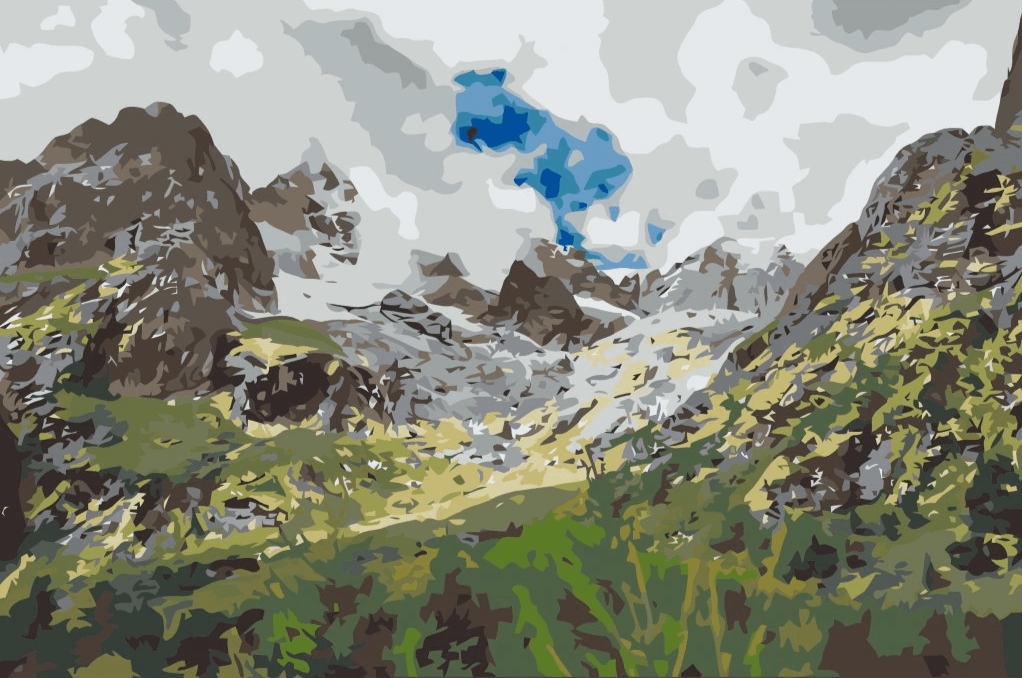 Diamantmalerei - Mont Blanc - SEOS Shop ®