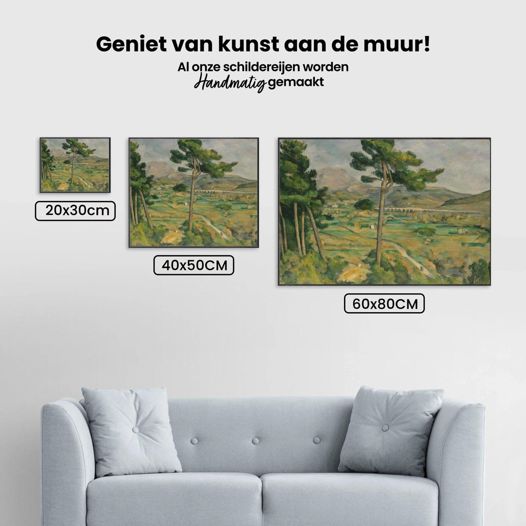Diamond Painting - Mont Sainte-Victoire und das Viadukt - SEOS Shop ®