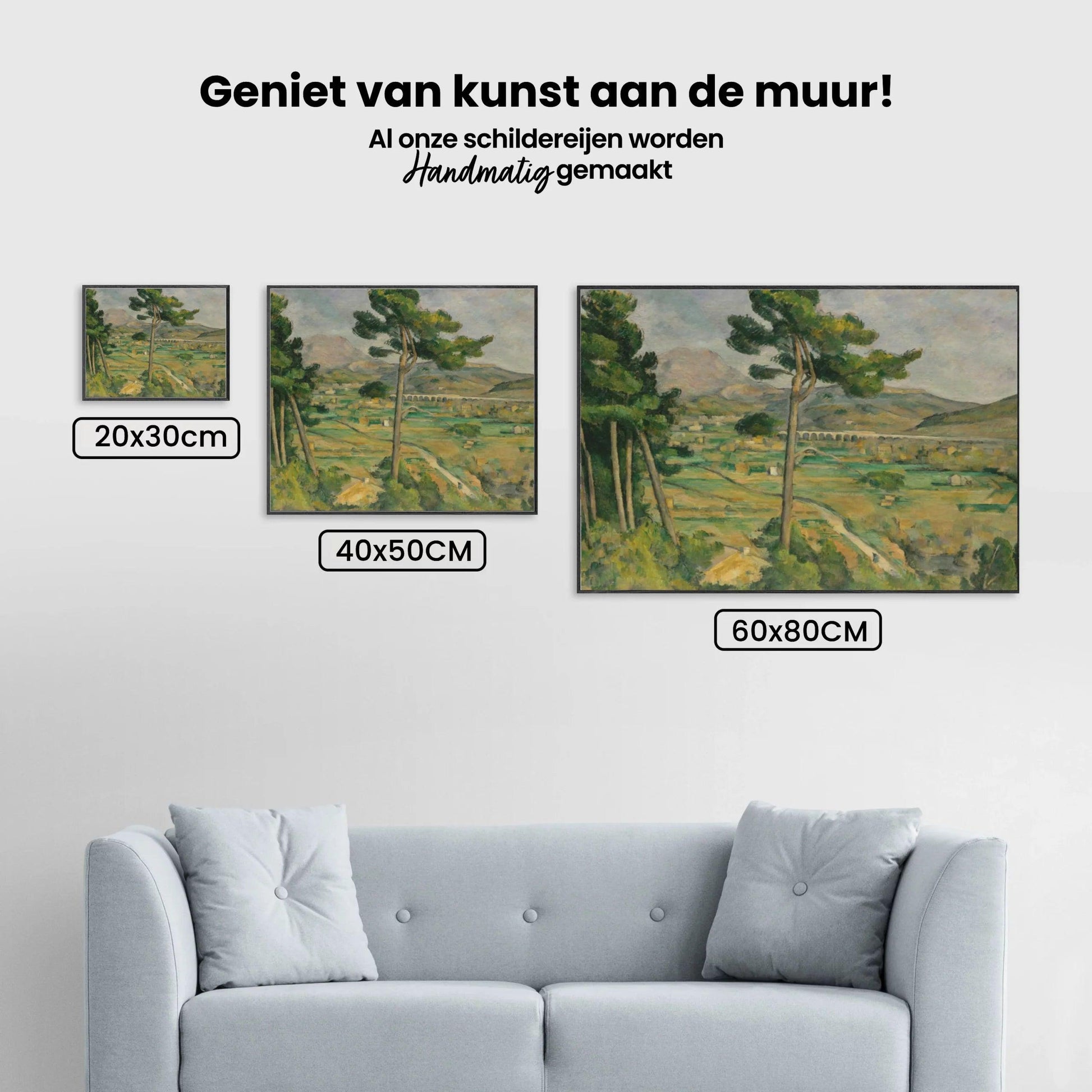 Diamond Painting - Mont Sainte-Victoire und das Viadukt - SEOS Shop ®