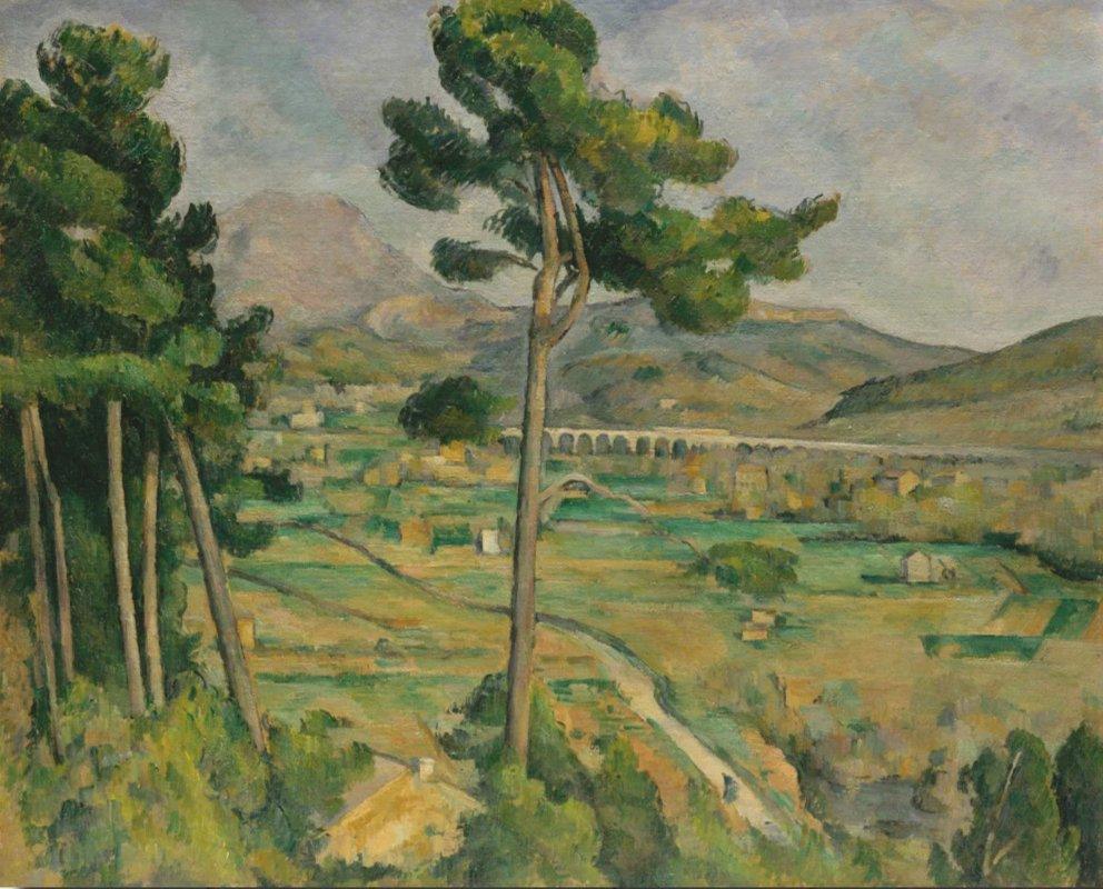 Diamond Painting - Mont Sainte-Victoire und das Viadukt - SEOS Shop ®