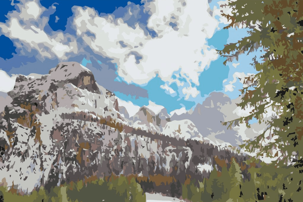 Diamond Painting - Monte Civetta, Dolomiten 2 - SEOS Shop ®