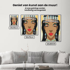Diamantmalerei - Schöne Indianerin - SEOS Shop ®
