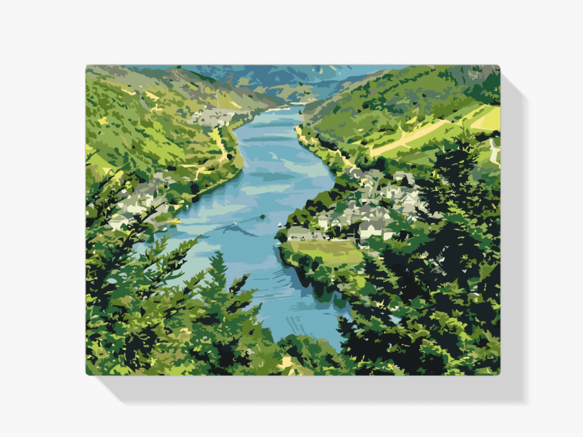 Diamantmalerei - Mosela-Fluss - SEOS Shop ®