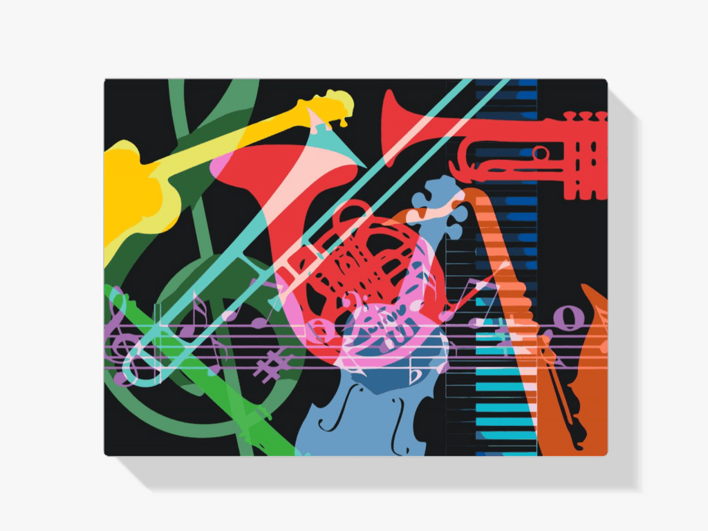 Diamond Painting - Musikinstrumente - SEOS Shop ®