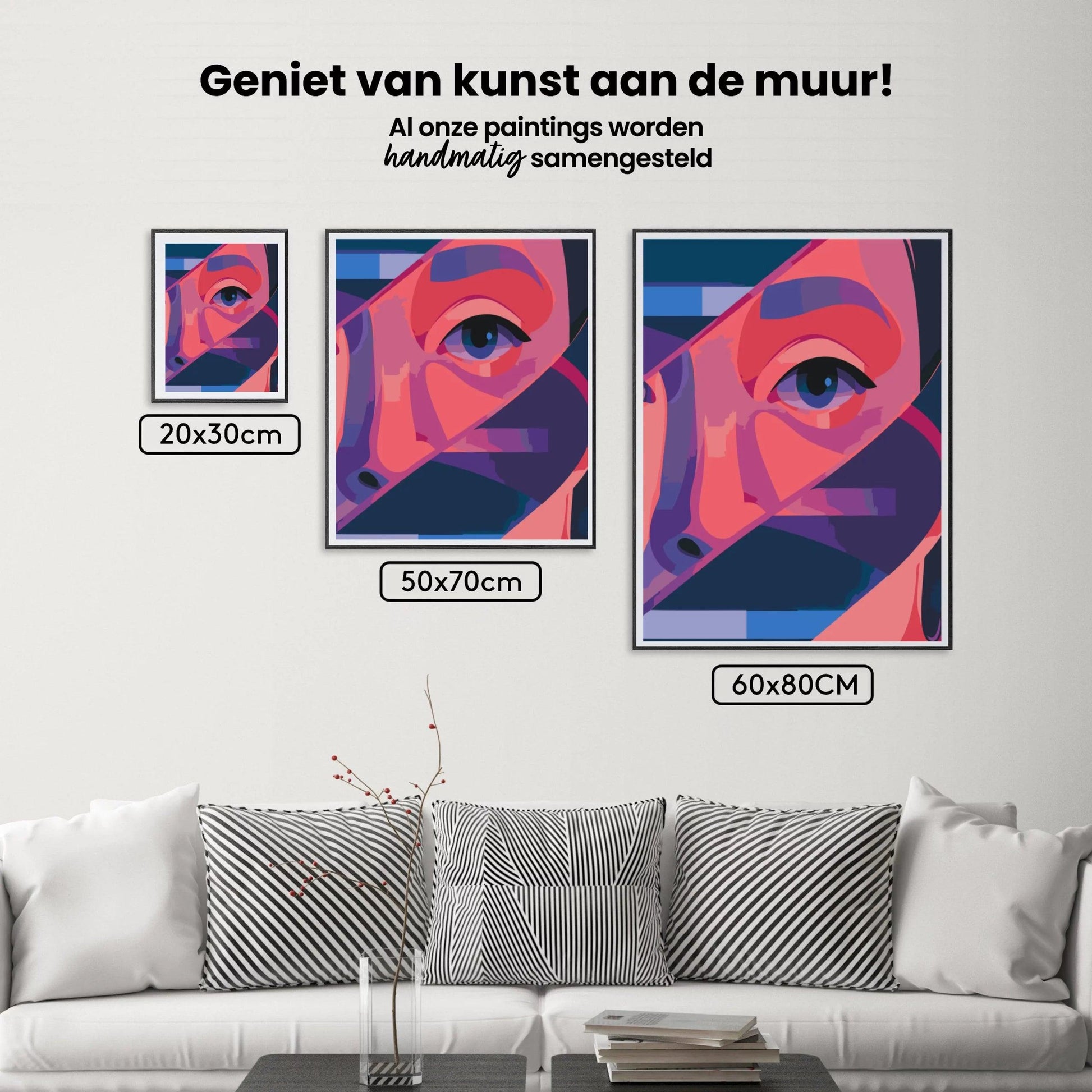Diamond Painting - Mysteriöses Gesicht 2 - SEOS Shop ®
