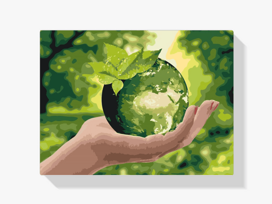 Diamantmalerei - Natur in einem Tropfen - SEOS Shop ®