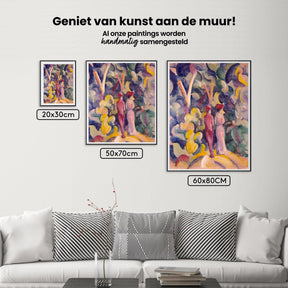 Diamond Painting - Paar auf dem Waldweg - SEOS Shop ®