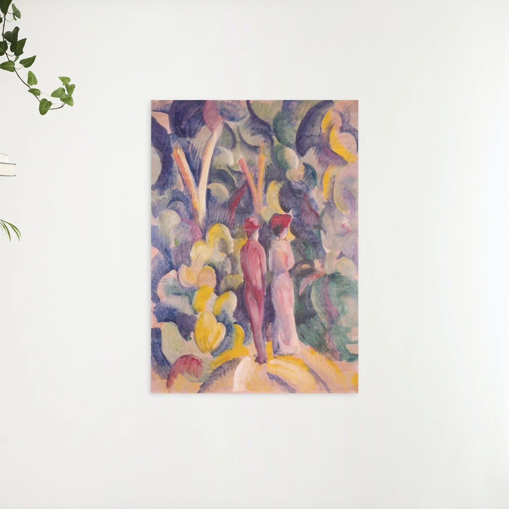 Diamond Painting - Paar auf dem Waldweg - SEOS Shop ®