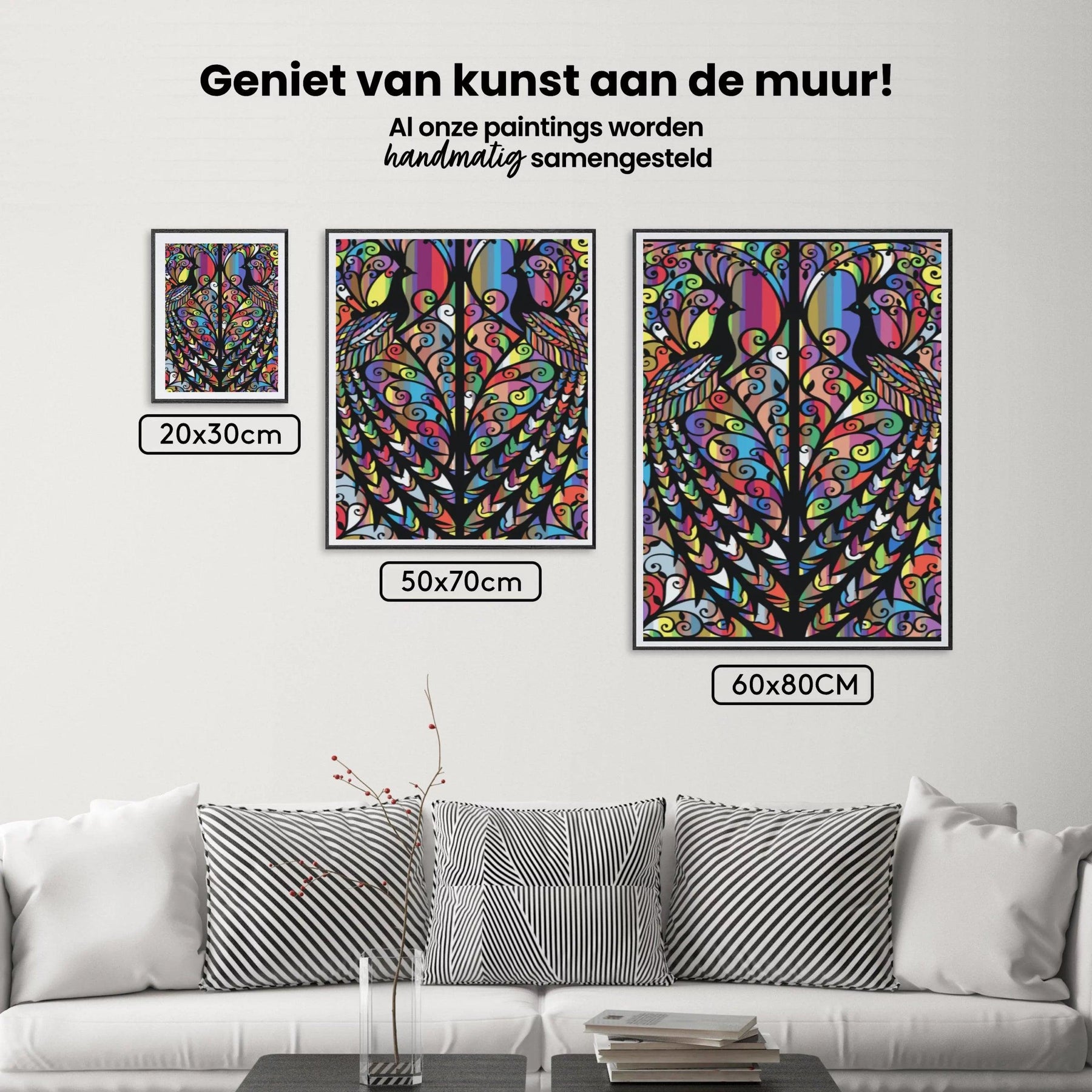 Diamantmalerei - Pfauenfenster - SEOS Shop ®