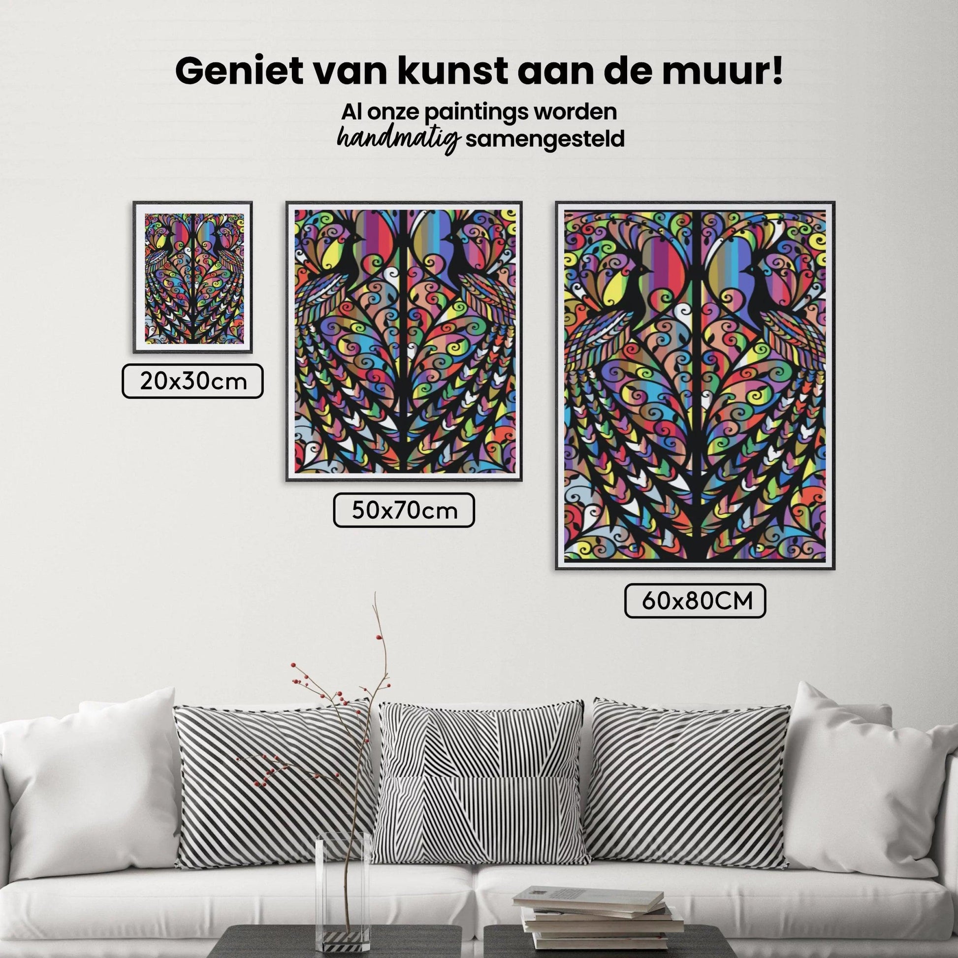 Diamantmalerei - Pfauenfenster - SEOS Shop ®