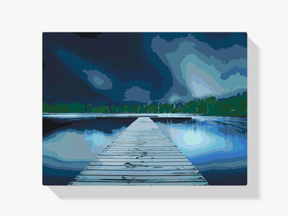 Diamantmalerei - Pier bei Nacht - SEOS Shop ®
