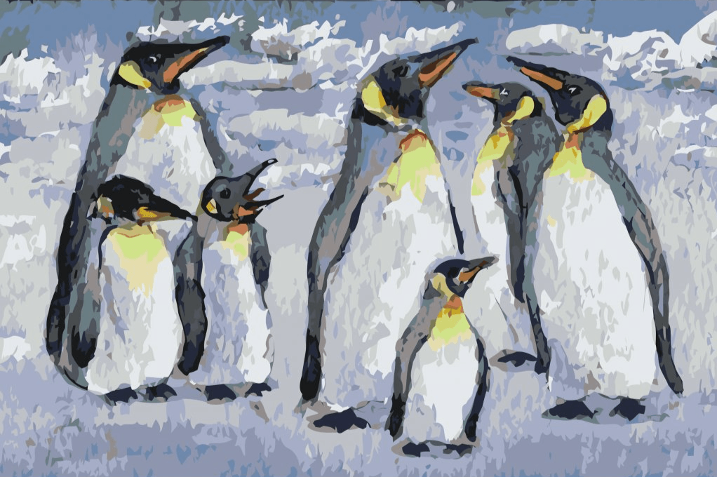 Diamantmalerei - Pinguine - SEOS Shop ®