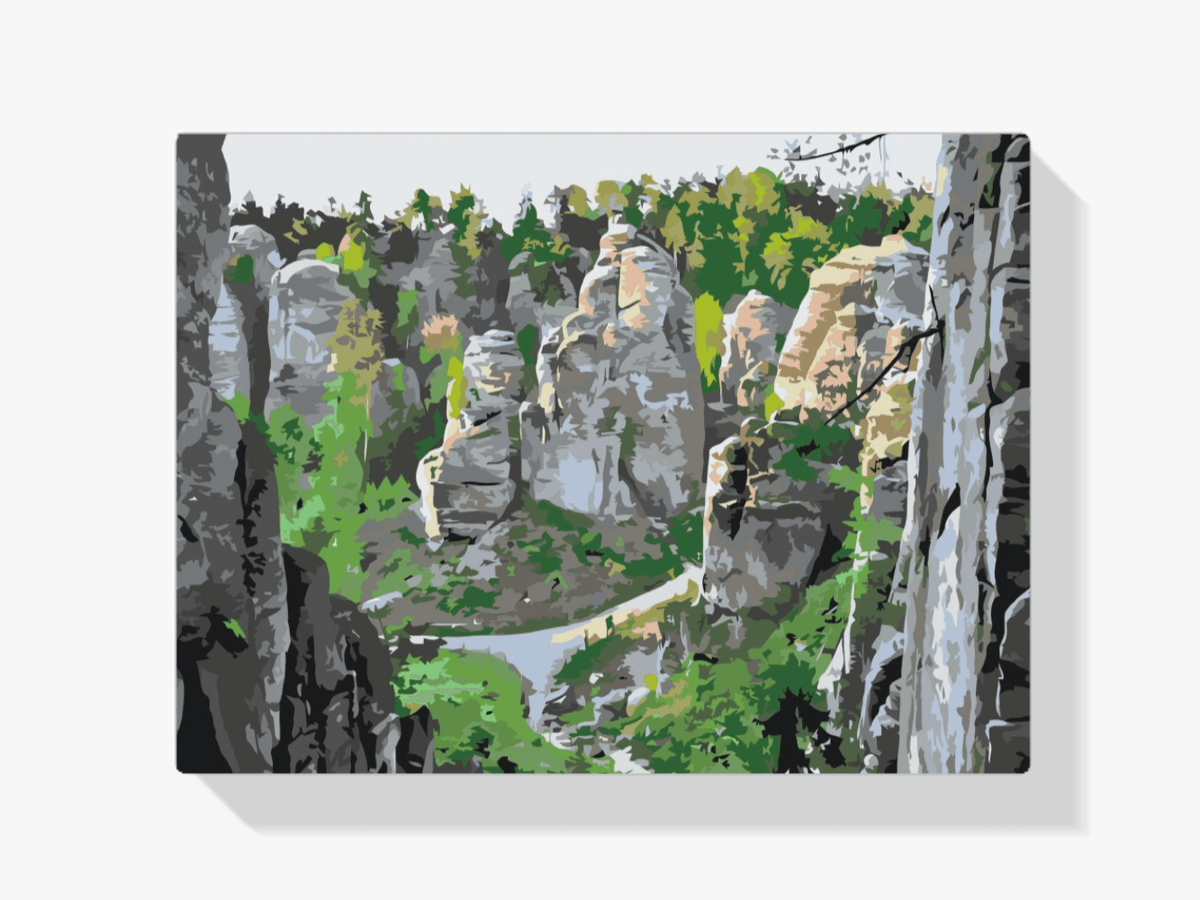 Diamantmalerei - Bucegi-Gebirge, Rumänien 3 - SEOS Shop ®