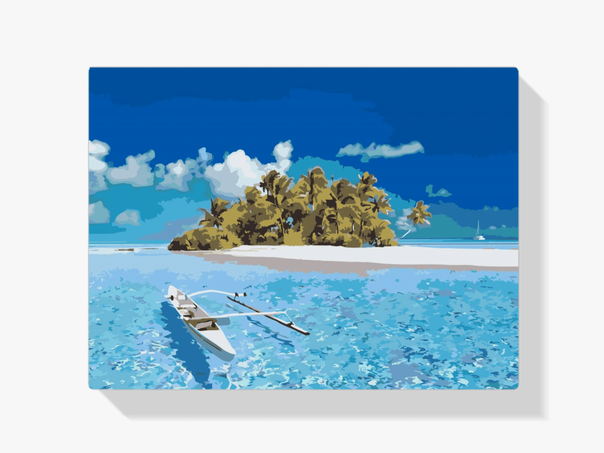 Diamantmalerei - Schöne Insel - SEOS Shop ®
