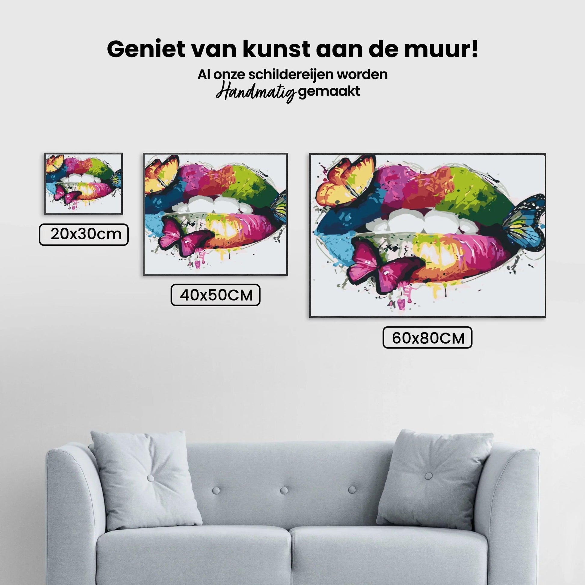 Diamantmalerei - Regenbogenlippen - SEOS Shop ®