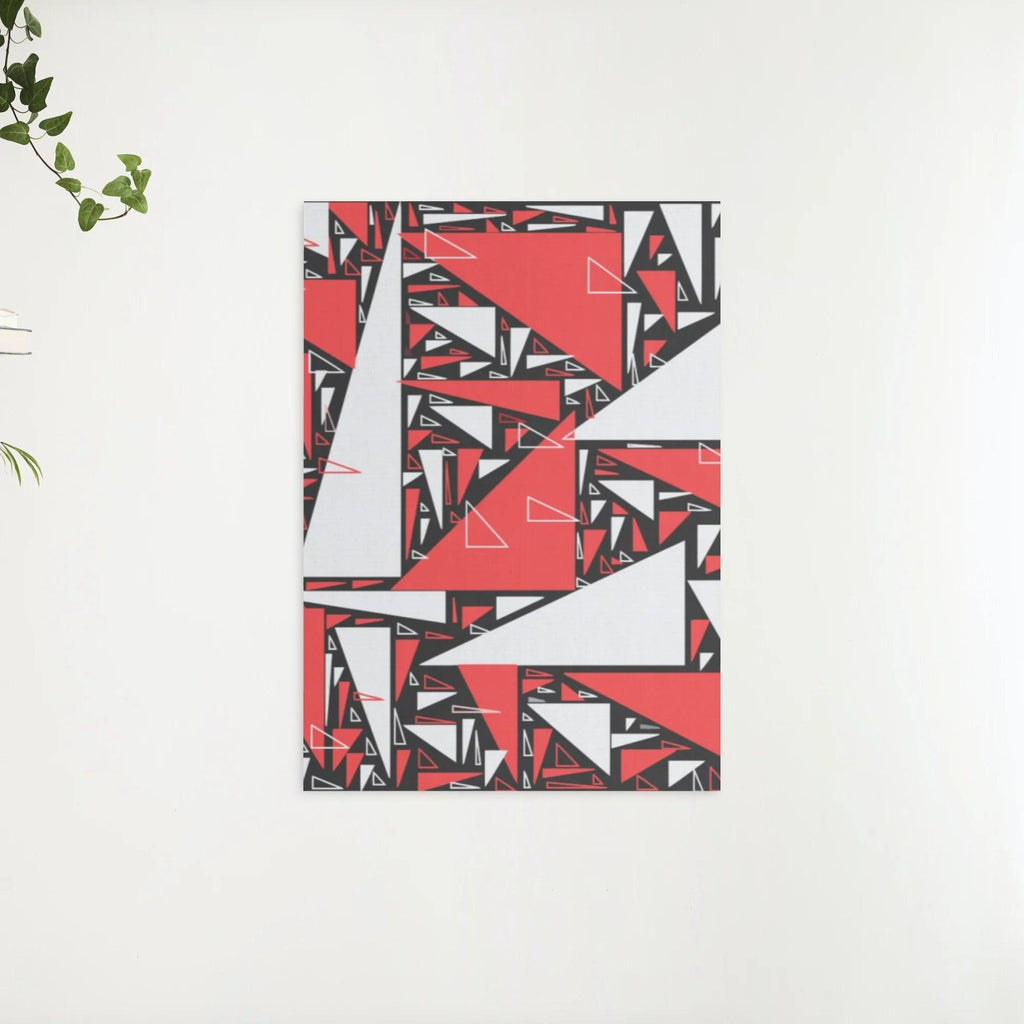 Diamantmalerei - Rote und weiße Dreiecke - SEOS Shop ®