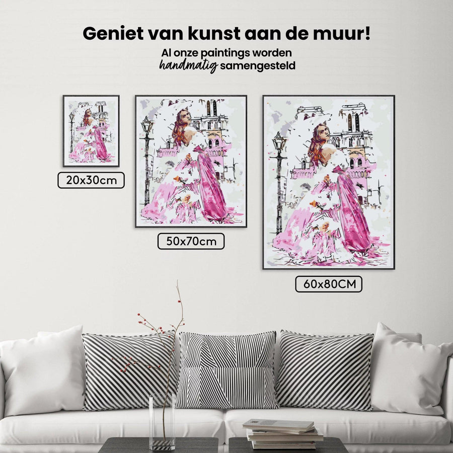 Diamantmalerei – Schönheit in der Kathedrale Notre Dame – SEOS Shop ®