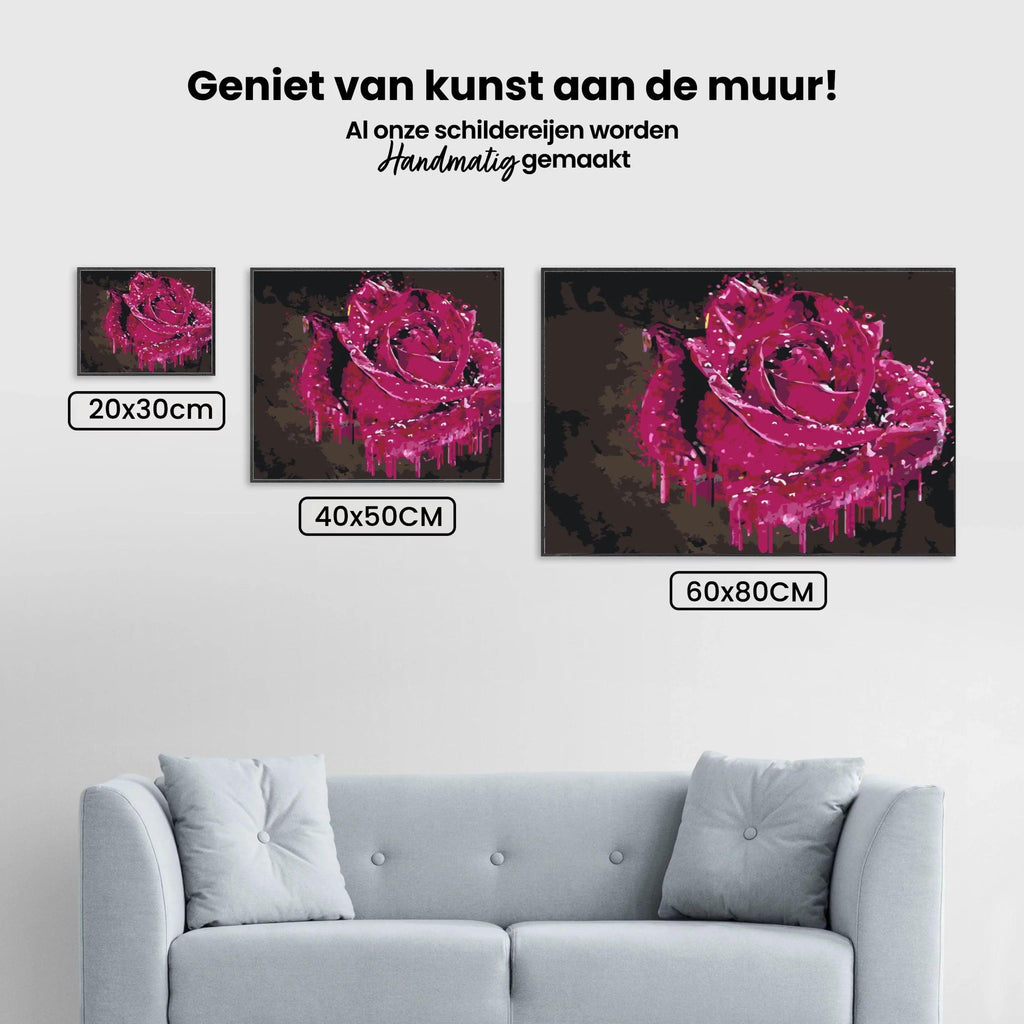 Diamond Painting - Dekorative Rose - SEOS Shop ®