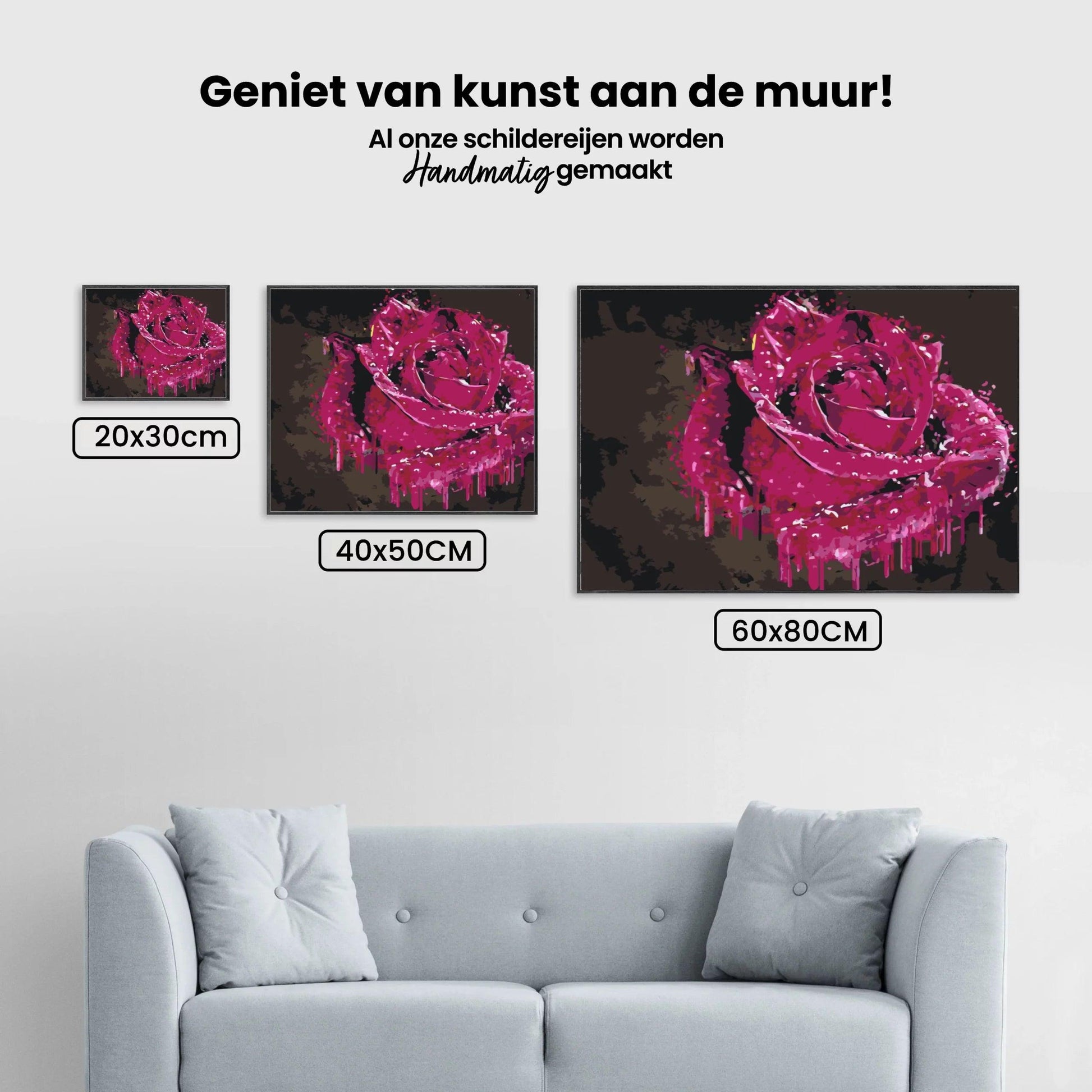 Diamond Painting - Dekorative Rose - SEOS Shop ®