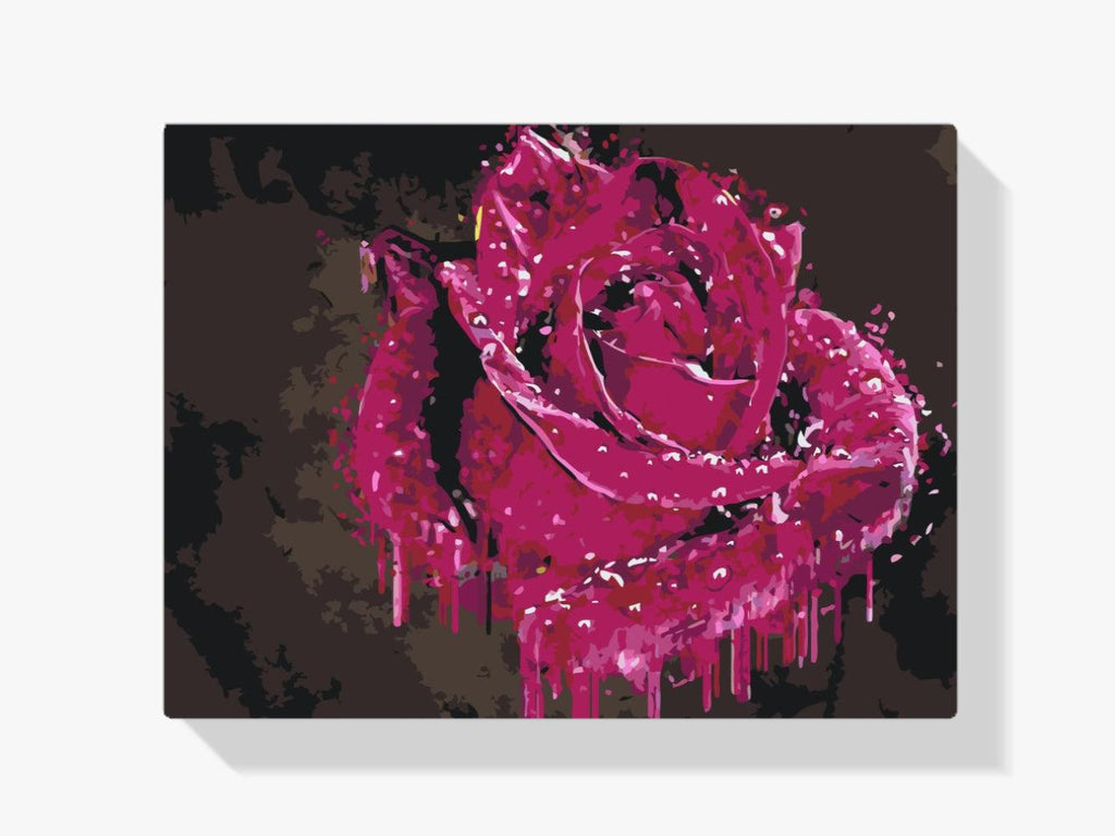 Diamond Painting - Dekorative Rose - SEOS Shop ®