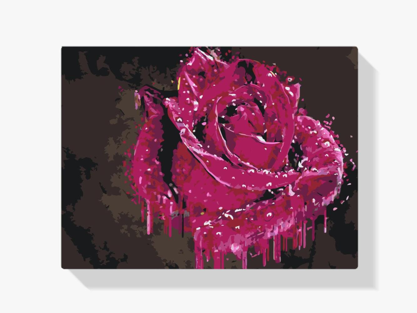 Diamond Painting - Dekorative Rose - SEOS Shop ®
