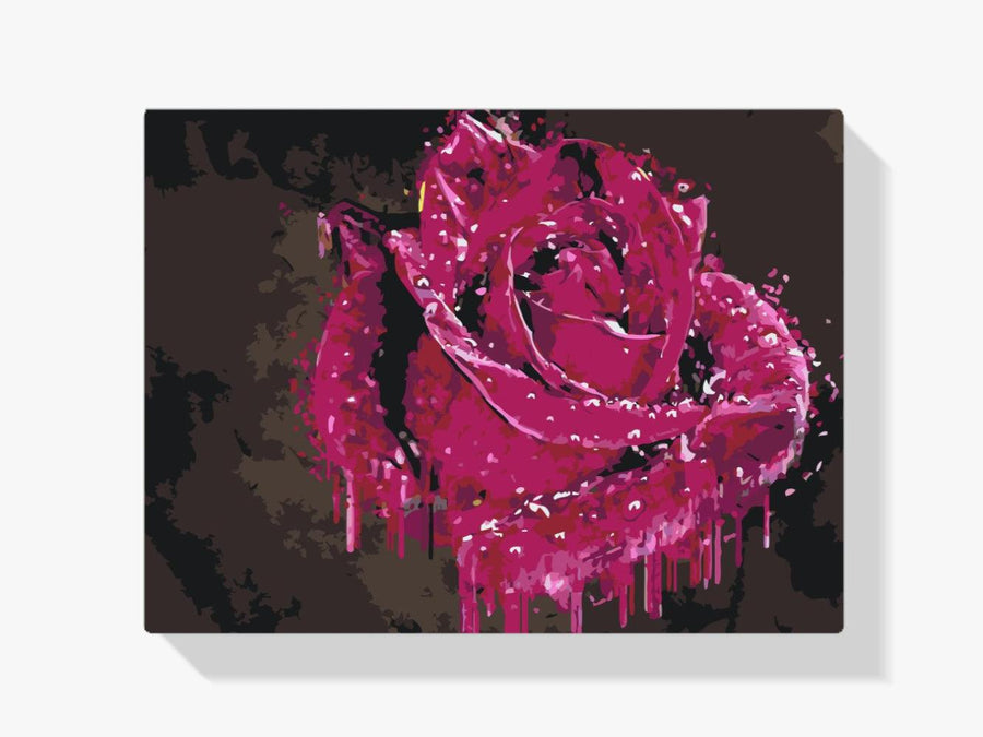 Diamond Painting - Dekorative Rose - SEOS Shop ®
