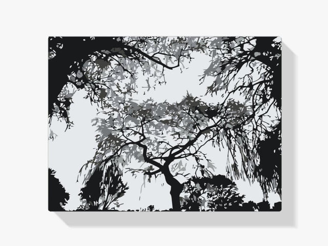 Diamantmalerei - Baumsilhouette - SEOS Shop ®
