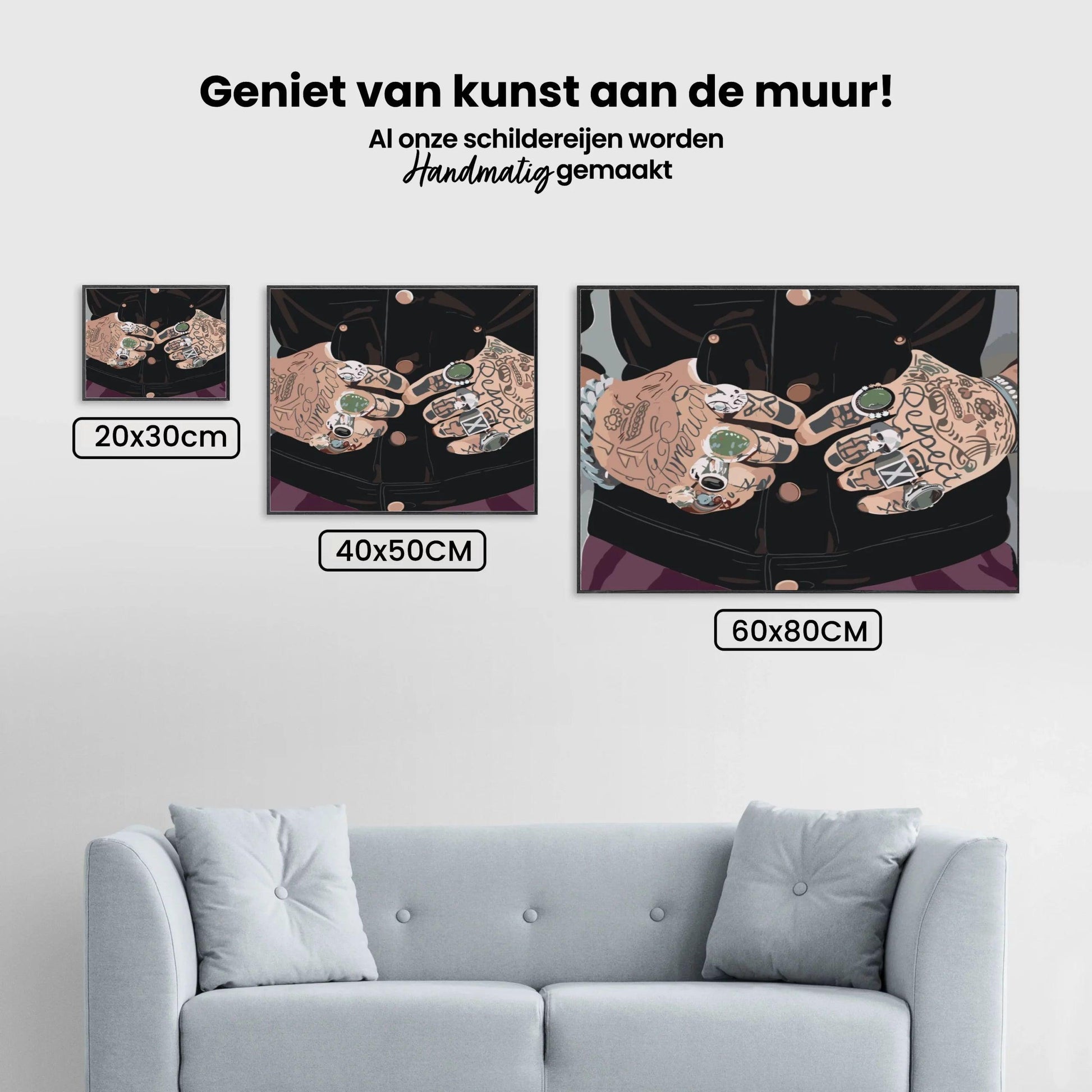 Diamond Painting - Tattoos auf den Händen - SEOS Shop ®