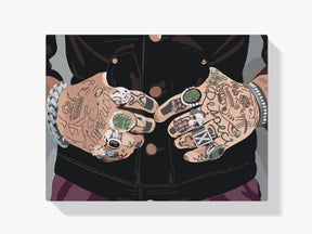 Diamond Painting - Tattoos auf den Händen - SEOS Shop ®