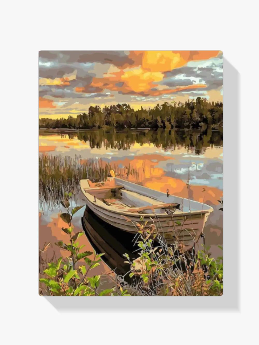 Diamantmalerei - Zeit zum Wegsegeln - SEOS Shop ®