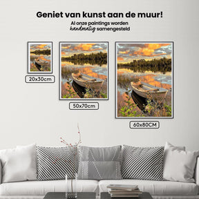 Diamantmalerei - Zeit zum Wegsegeln - SEOS Shop ®