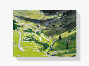 Diamantmalerei - Transfagarasan-Straße in Rumänien 2 - SEOS Shop ®