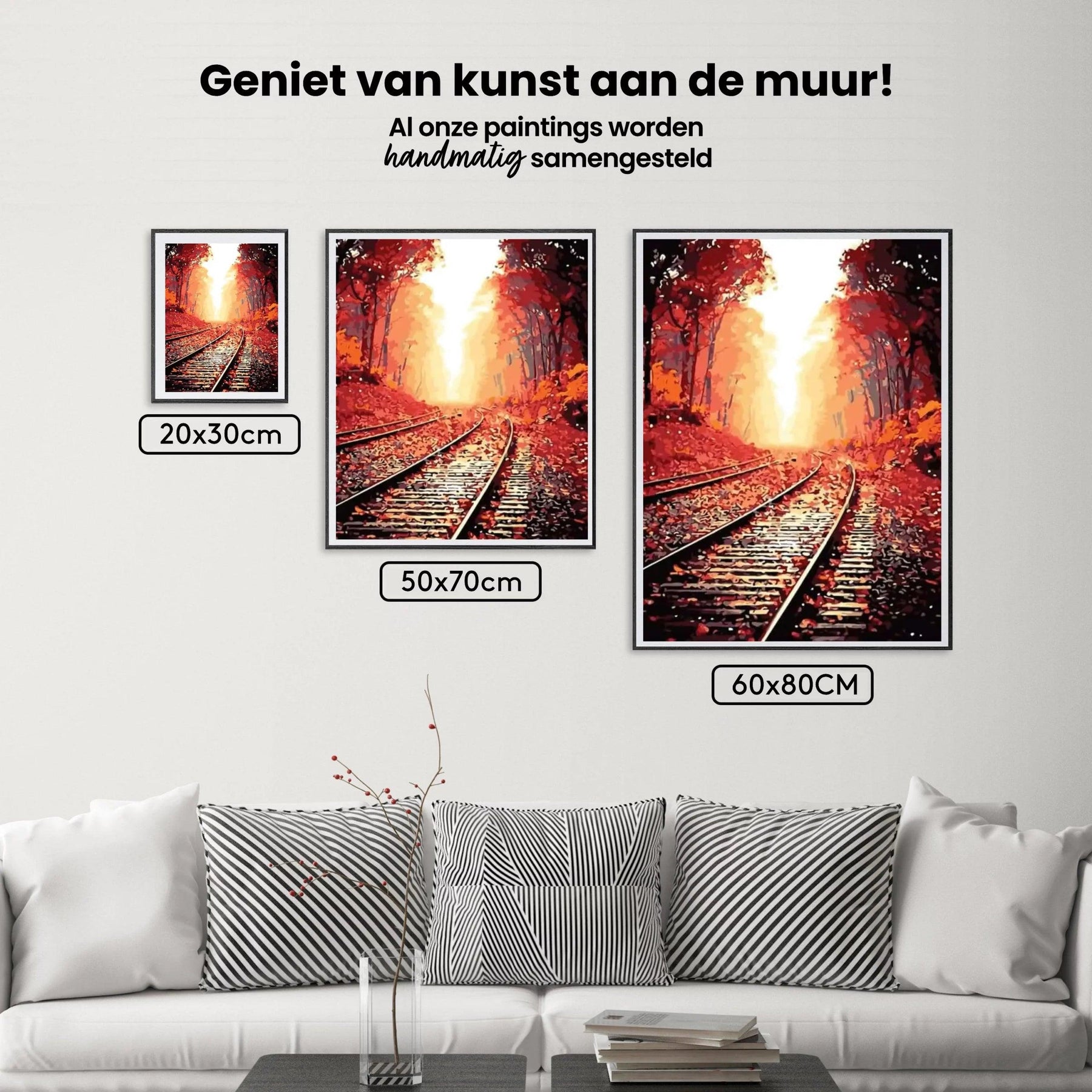 Diamantmalerei - Eisenbahnschienen - SEOS Shop ®