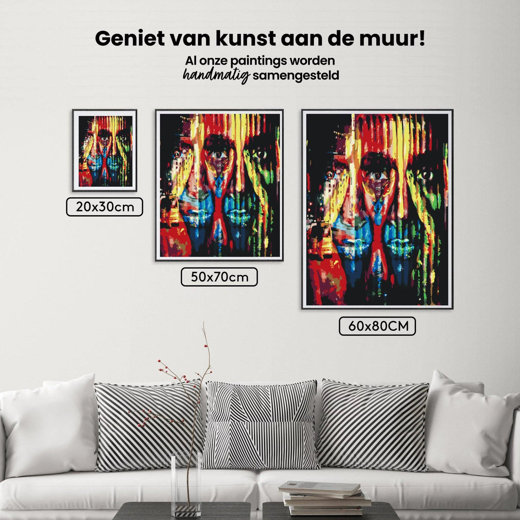 Diamantmalerei - Zwei Gesichter - SEOS Shop ®