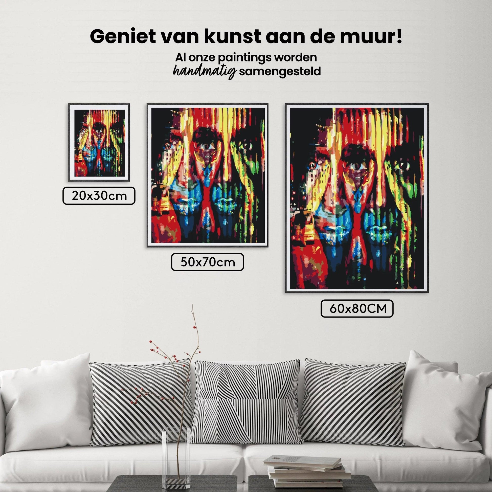 Diamantmalerei - Zwei Gesichter - SEOS Shop ®