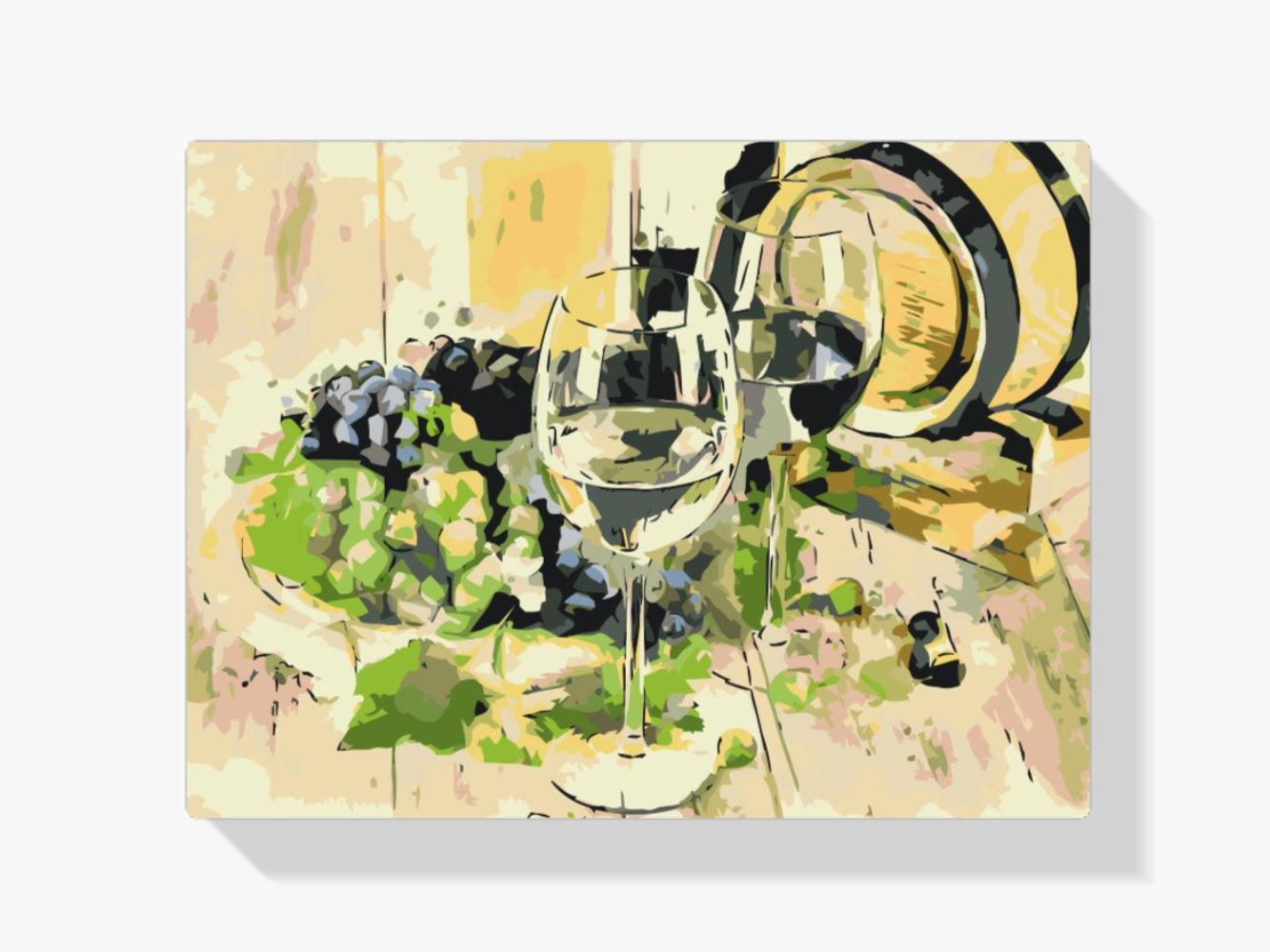 Diamantmalerei - Zwei Weinsorten - SEOS Shop ®