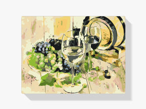 Diamantmalerei - Zwei Weinsorten - SEOS Shop ®