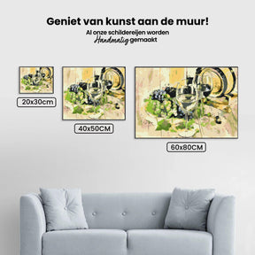 Diamantmalerei - Zwei Weinsorten - SEOS Shop ®