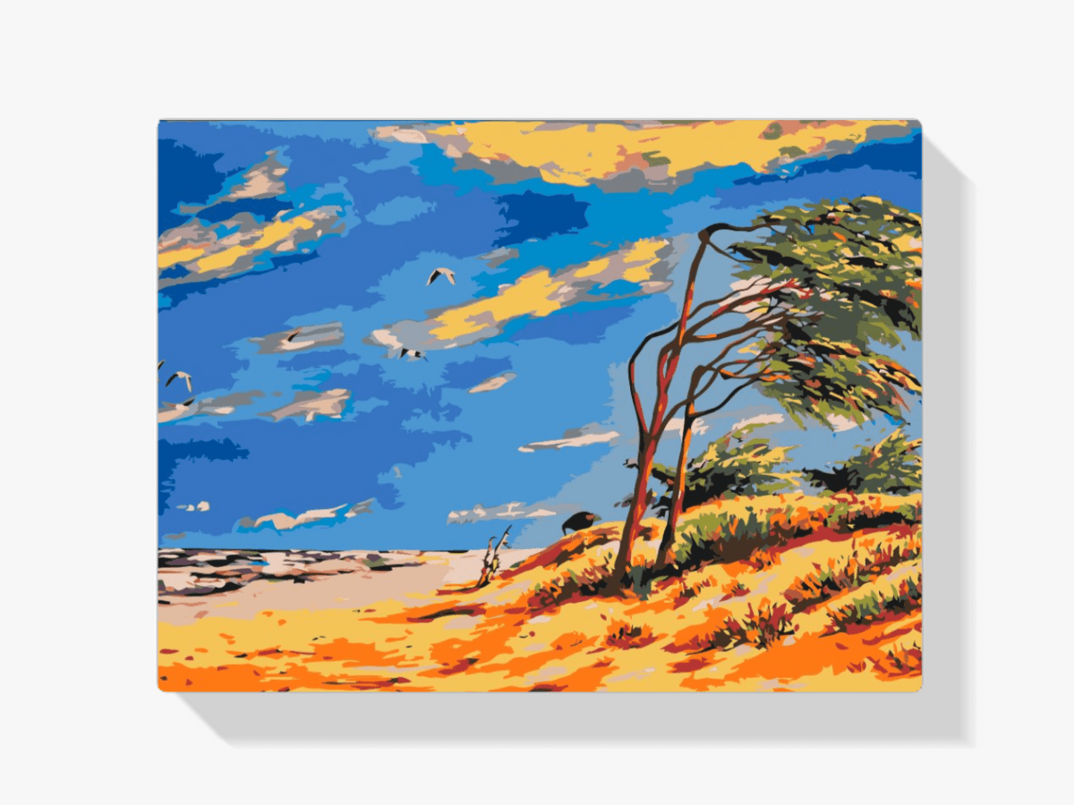 Diamantmalerei - Verlassener Strand - SEOS Shop ®