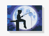 Diamantmalerei - Fische unter dem Vollmond - SEOS Shop ®