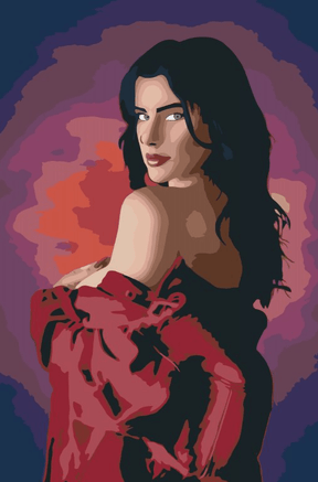 Diamantmalerei - Frau im Hemd - SEOS Shop ®