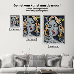 Diamond Painting - Frau mit Zigarette - SEOS Shop ®