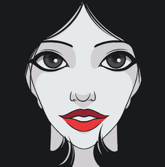 Diamantmalerei - Frau mit roten Lippen - SEOS Shop ®