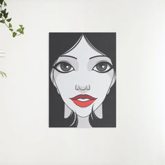 Diamantmalerei - Frau mit roten Lippen - SEOS Shop ®